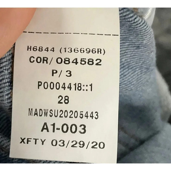 Madewell 9” mid rise skinny jeans size 28. - Picture 11 of 11